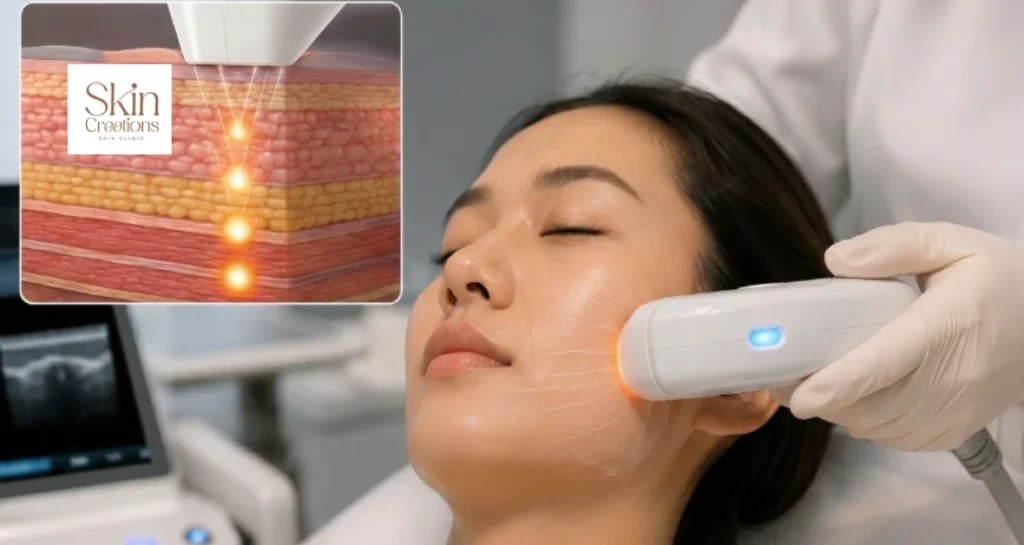 Understanding what is HIFU treatment and how it uses focused ultrasound energy for skin lifting and tightening.