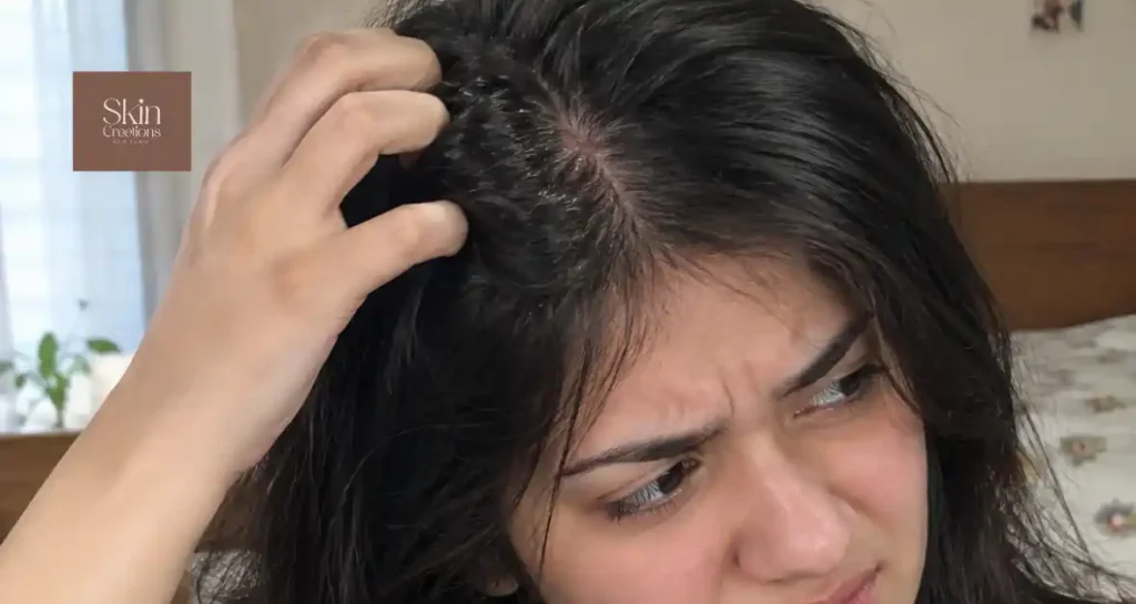 Itchy scalp symptoms